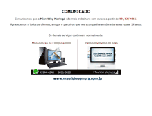 Tablet Screenshot of microwaymaringa.com.br